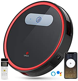 Robot Vacuum, Lefant Robotic Vacuum Cleaner Wi-Fi Connected, 2000Pa Power Suction, Works with Alexa and Google, Self-Charging, M501-B Robotic Vacuum for Hardwood Floors, Pet Hair, Medium-Pile Carpets