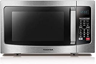 Toshiba EC042A5C-SS Countertop Microwave Oven with Convection, Smart Sensor, Sound On/Off Function and LCD Display, 1.5 Cu.ft, Stainless Steel