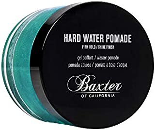 Baxter of California Hard Water Pomade for Men | Shine Finish | Firm Hold | Hair Pomade | 2 fl. oz.