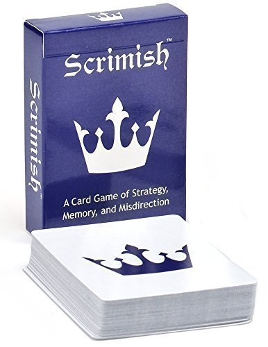 Nexci Scrimish Strategy Card Game - Portable Game for All Ages 2 Players