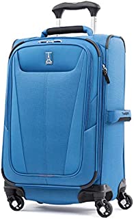 Travelpro Maxlite 5-Softside Expandable Spinner Wheel Luggage, Azure Blue