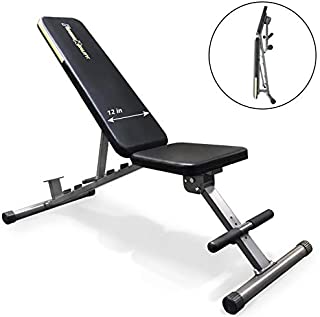 Fitness Reality 1000 Super Max Weight Bench with Upgraded Wider Backrest/Seat (2019 Version), 800 lb (2804)