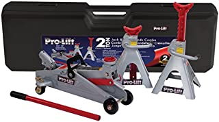 Pro-LifT F-2330BMC Grey Floor Jack and Stand Combo