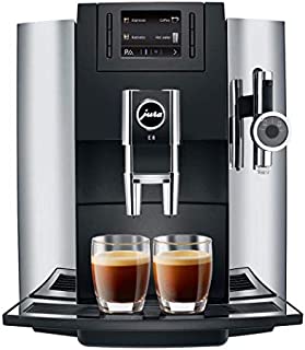 Jura 15097 E8 Espresso Coffee Machine, 28 cm x 35 cm x 35.1 cm, Chrome