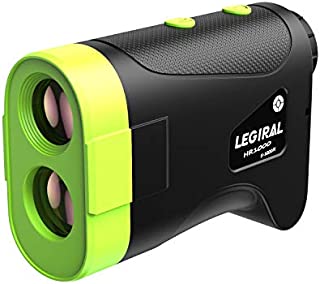 Legiral Golf Rangefinder, 1100 Yards Range 6X Magnification Laser Rangefinder with Slope, Speed, Hight, Angle Measurement, Fast Flag-Lock, Scan, Upgraded Golf Range Finder with Low Battery Indicator