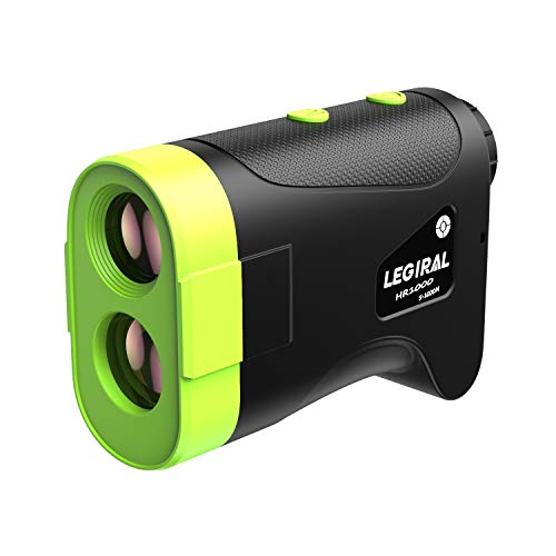 Legiral Golf Rangefinder, 1100 Yards Range 6X Magnification Laser Rangefinder with Slope, Speed, Hight, Angle Measurement, Fast Flag-Lock, Scan, Upgraded Golf Range Finder with Low Battery Indicator