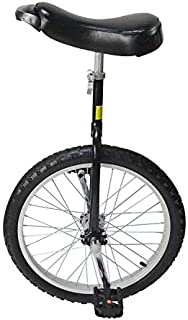 Nisorpa 20inch Skid Proof Wheel Unicycle Bike Mountain Tire Cycling Self Balancing Exercise Balance Cycling Bikes Cycling Outdoor Sports Fitness Exercise