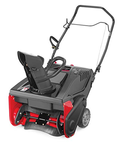 Craftsman 179cc Electric Start Single Stage Gas Powered Snow Blower with 21-Inch Clearing Width