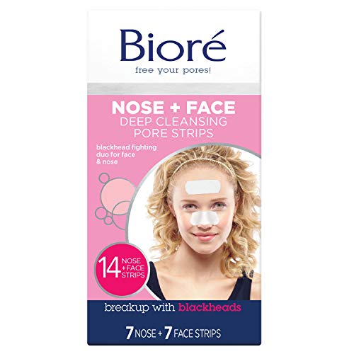 Bioré Nose+Face, Deep Cleansing Pore Strips