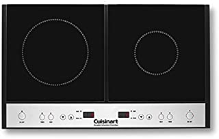 Cuisinart ICT-60 Double Induction Cooktop, One Size, Black