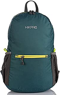 HIKPRO 20L - The Most Durable Lightweight Packable Backpack, Water Resistant Travel Hiking Daypack for Men & Women