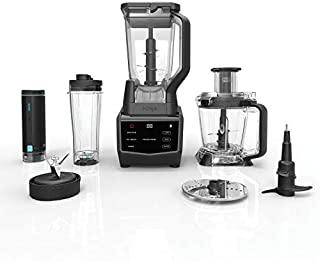 Ninja Smart Screen Blender and Food Processor with FreshVac Technology, 1400-Peak-Watt Base, 9 Auto-iQ Programs & Touchscreen Display (CT672V), 12, Black