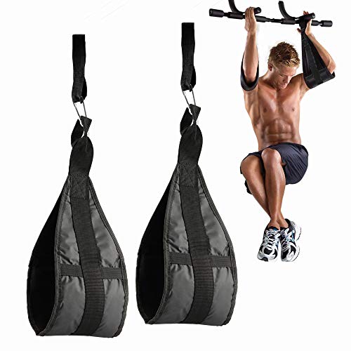 FALETO Ab Slings Straps for Abdominal Muscle Building, Hanging Ab Straps for Ab Workouts and Core Strength Training