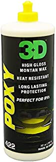 3D Poxy Paint Sealant High Gloss Automotive Restoration Montan Car Wax | Paint Protection, Sealant & Shine | Easy On Application | Made in USA | All Natural | No Harmful Chemicals (8oz.)