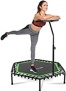 ANCHEER Mini Trampoline Rebounder for Adults Kids Fitness, 50