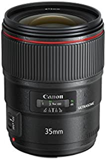 Canon EF 35mm f/1.4L II USM Lens, Lens Only