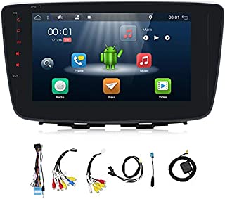 YUNTX in Dash Car Audio with GPS Navigation System for Baleno 2017, 2 Din Vehicle Radio with Android 7.1.1,8 Inch Muti-Touch Capacitive Screen