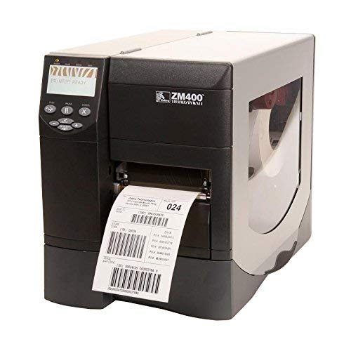 Zebra ZM400 ZM400-2001-0000T Monochrome Direct Thermal/Thermal Transfer Desktop Label Printer, 203 DPI, 4.09