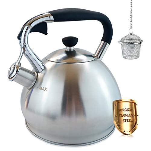 Stove Top Whistling Tea Kettle - ZOMSTA