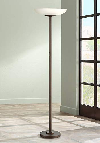 Meridian Light Blaster Modern Torchiere Floor Lamp