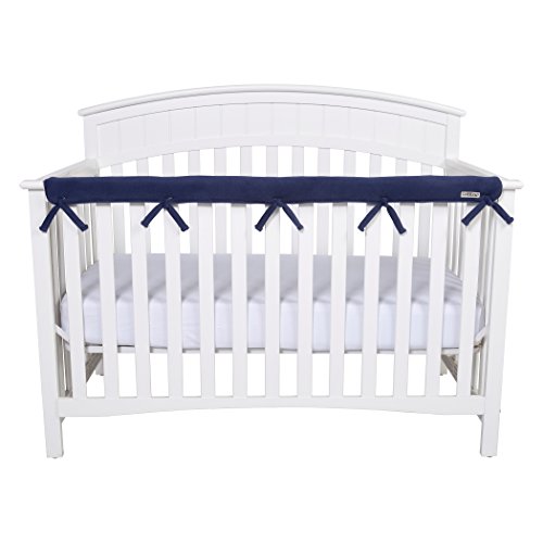 Trend Lab Waterproof CribWrap Rail Cover - for Narrow Long Crib Rails Made to Fit Rails up to 8