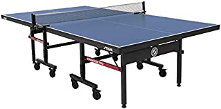 STIGA Advantage Pro Tournament-Quality Indoor Table Tennis Table 95% Preassembled Out of the Box with Professional-Level Net and Post Set