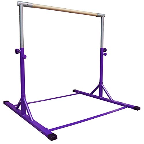 Z ATHLETIC Gymnastics Expandable Kip Bar (Purple)