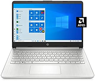 HP 14 Laptop, AMD 3020e, 4 GB RAM, 64 GB eMMC Storage, 14-inch HD Display, Windows 10 Home in S Mode, Long Battery Life, Microsoft 365, (14-fq0070nr, 2020)