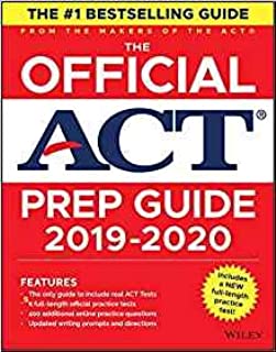 The Official ACT Prep Guide 2019-2020, (Book + 5 Practice Tests + Bonus Online Content)-[by ACT] - [Paperback] :: Best Sold Book in - Test Prep & Study Guides