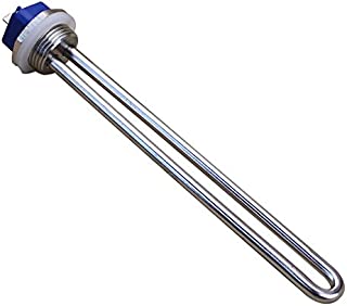 DERNORD 120V 2000W Immersion Water Heater Submersible Heating Element Heater Element with 1 Inch NPT Fitting