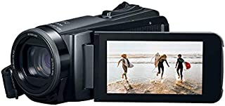 Canon VIXIA HF W10 Video Camera Camcorder with Built-in Memory (8GB), Waterproof, Shockproof, 40X Optical and 60X Dynamic Zoom (Renewed)