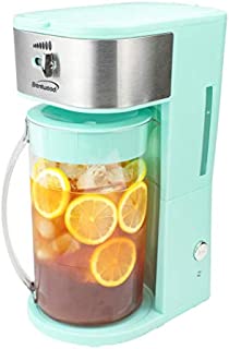 Brentwood KT-2150BL Iced Tea and Coffee Maker with 64 Ounce Pitcher, Blue