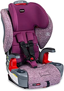 Britax USA E1C199G Britax Grow with You ClickTight Harness-2-Booster Car Seat - 2 Layer Impact Protection - 25 to 120 Pounds, Mulberry [Newer Version of Frontier]