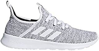 adidas Performance Women's Cloudfoam Pure Running Shoe, White/White/Black, 10 M US