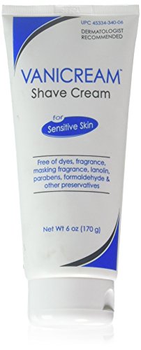 Vanicream Shave Cream For Sensitive Skin, 6 Oz, 1 Ounce (Pack of 3)