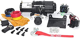 AC-DK 12V 4500lb ATV Winch UTV Winch Electric Winch Set