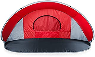 ONIVA - a Picnic Time Brand Manta Portable Pop-Up Sun/Wind Shelter, Red