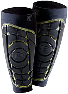 G-Form Pro-S Elite Shin Guards, Black/Yellow, Large