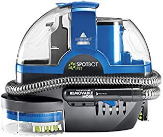 Bissell SpotBot Pet handsfree Spot and Stain Portable Deep Cleaner, Blue, 2117A (Renewed)