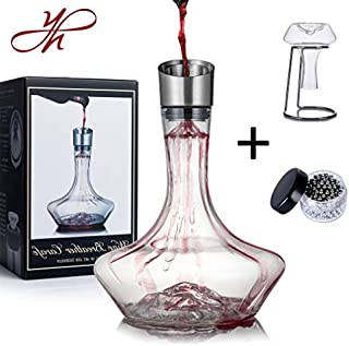 YouYah Iceberg Wine Decanter Set