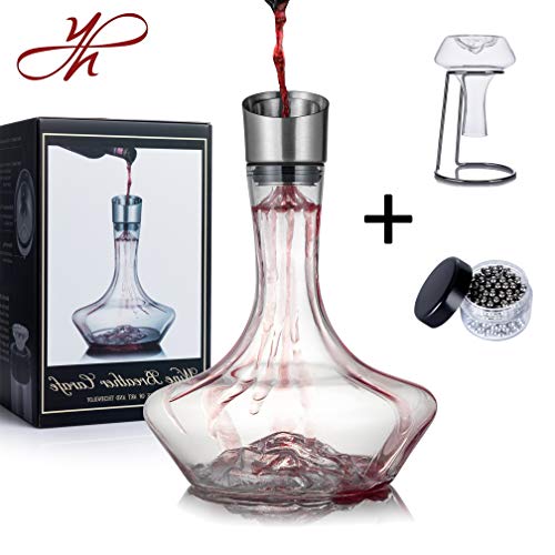 YouYah Iceberg Wine Decanter Set