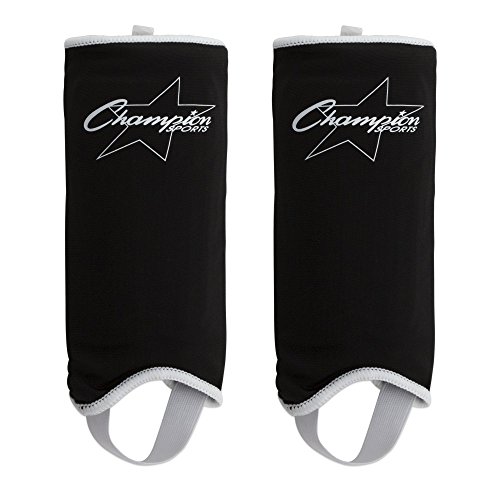 Champion Sports Sock Type Hard Soccer Shin Guard (Youth Small)