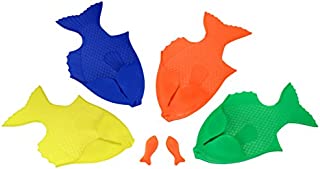 Ironwood Pacific Backyard Bass Casting Game for Teaching Kids to cast |Angler Educator Set Includes 16 Fish and 20 Casting Plugs