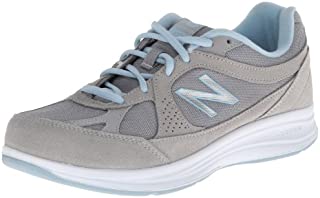 New Balance Women's 877 V1 Walking Shoe, Silver, 9.5 X-Wide