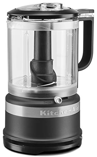 KitchenAid KFC0516BM 5 Cup Whisking Accessory Food Chopper, Black Matte