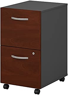 Series C 2 Drawer Mobile File Cabinet in Hansen Cherry