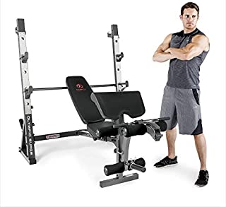 Marcy Olympic Weight Bench for Full-Body Workout MD-857