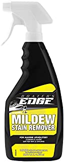 Boater's EDGE Mildew Stain Remover  For Marine Upholstery, Fiberglass and More - 22 OZ Spray