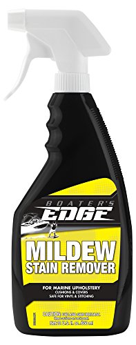 Boater's EDGE Mildew Stain Remover  For Marine Upholstery, Fiberglass and More - 22 OZ Spray