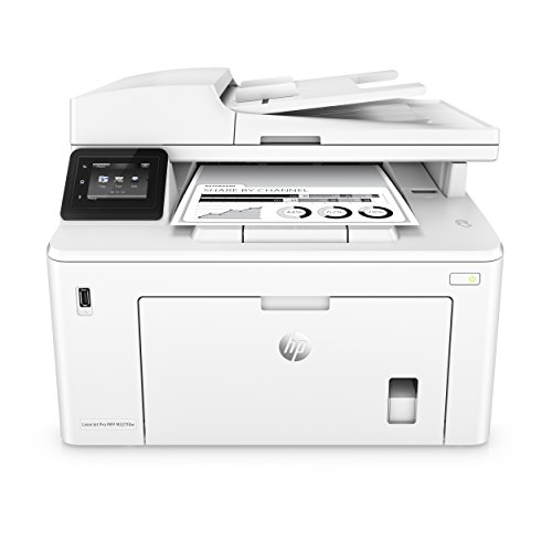 HP LaserJet Pro M227fdw All-in-One Wireless Laser Printer, Works with Alexa (G3Q75A). Replaces HP M225dw Laser Printer,White,Large